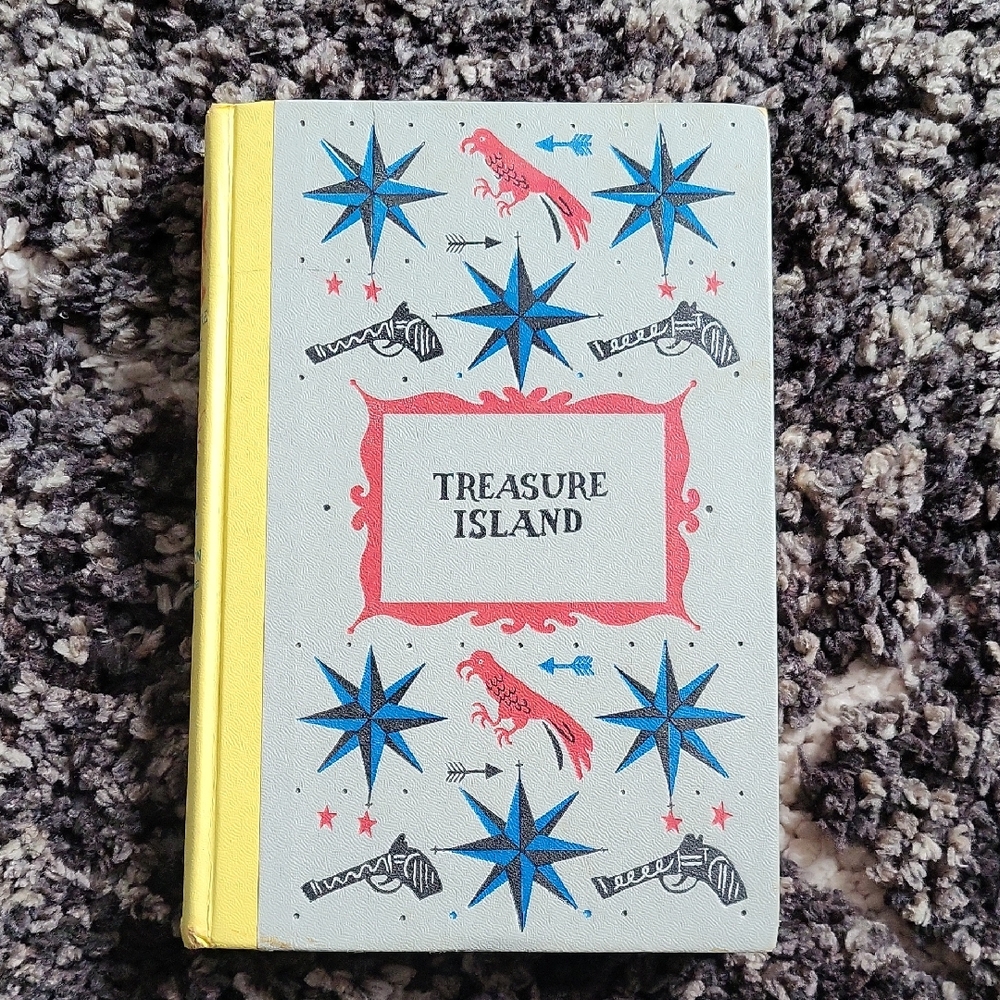 Treasure Island Kids Book with Yellow Spine